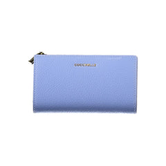 Coccinelle Light Blue Leather Women Wallet -   -  Coccinelle.