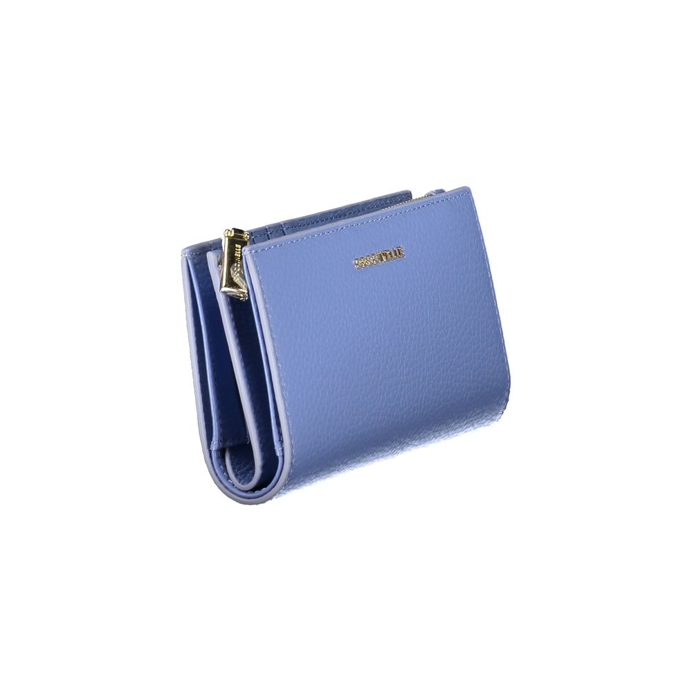 Coccinelle Light Blue Leather Women Wallet -   -  Coccinelle.