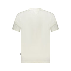 Napapijri White Cotton Men T-Shirt -   -  Napapijri.