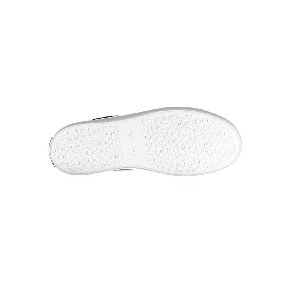 Calvin Klein Black Leather Women Sneaker -   -  Calvin Klein.
