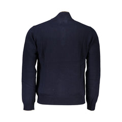 Harmont & Blaine Elegant Contrast Detail Half Zip Sweater -   -  Harmont & Blaine.