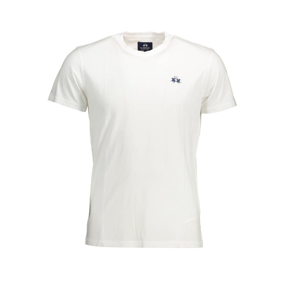 La Martina Chic Crew Neck Embroidered Tee -   -  La Martina.