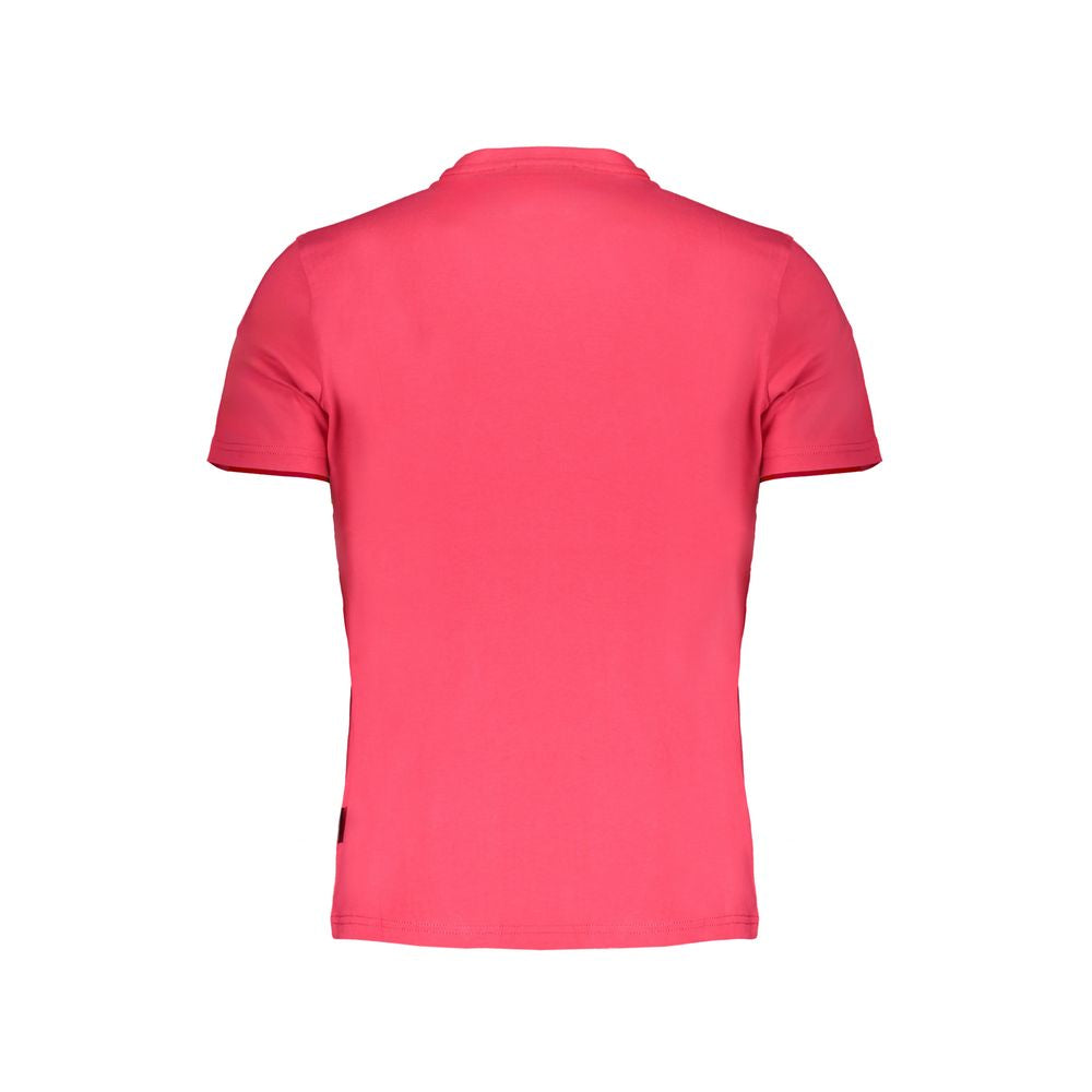 Napapijri Pink Cotton T-Shirt -   -  Napapijri.