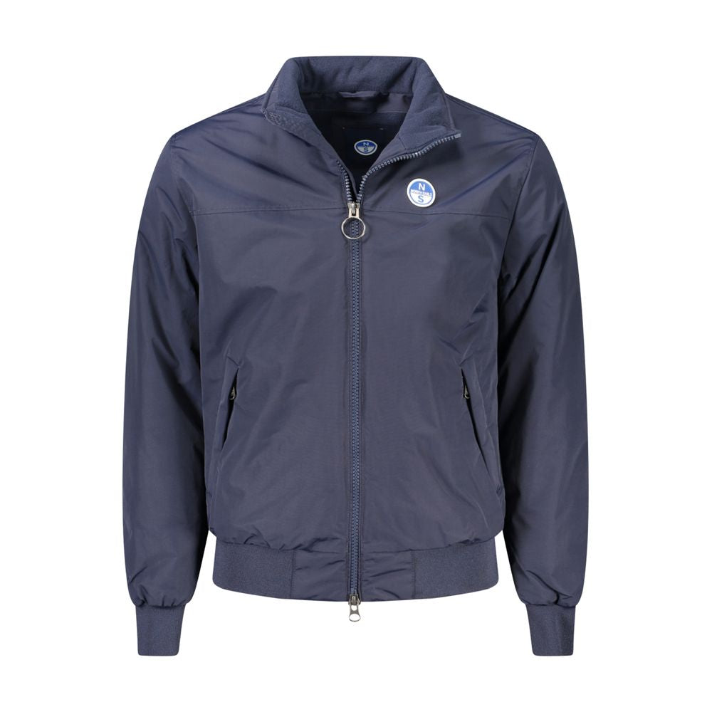 North Sails Blue Polyamide Men Jacket -   -  North Sails.