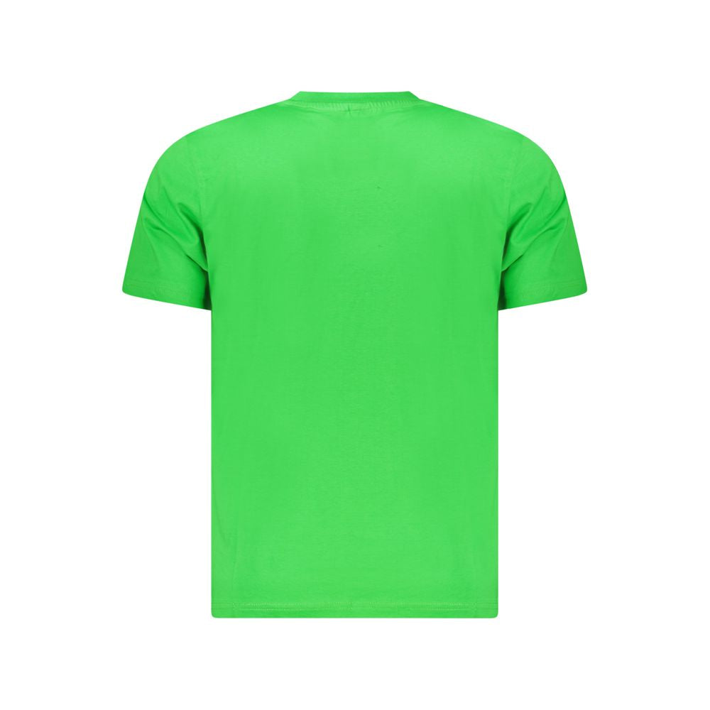 North Sails Green Cotton Men T-Shirt -   -  North Sails.
