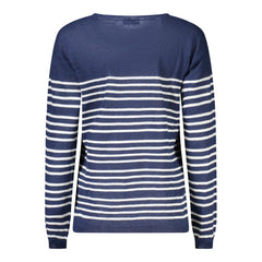 North Sails Blue Cotton Women Sweater -   -  North Sails.