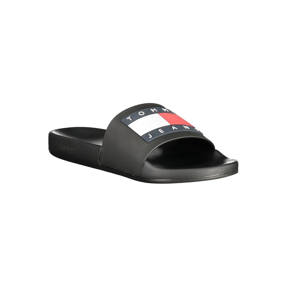 Tommy Hilfiger Black Polyethylene Men Sandal -   -  Tommy Hilfiger.