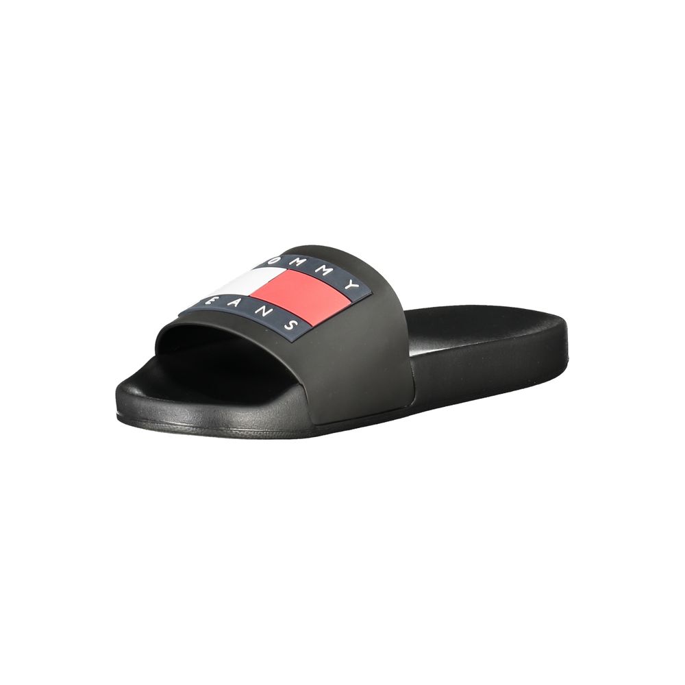 Tommy Hilfiger Black Polyethylene Men Sandal -   -  Tommy Hilfiger.