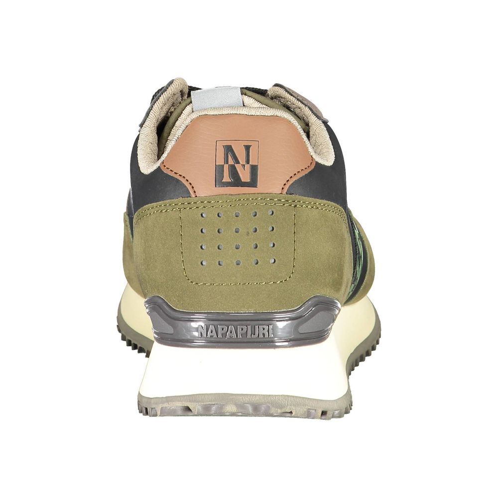 Napapijri Green Polyester Men Sneaker -   -  Napapijri.