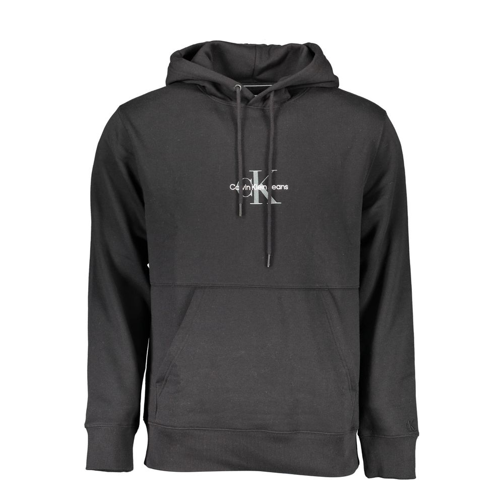 Calvin Klein Black Cotton Men Sweater -   -  Calvin Klein.