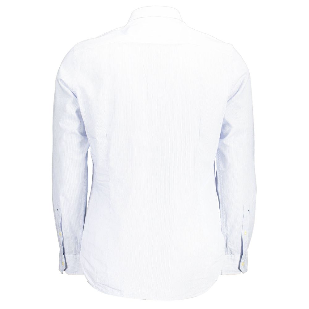U.S. POLO ASSN. Light Blue Cotton Men Shirt -   -  U.S. POLO ASSN..