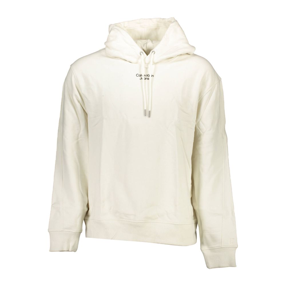 Calvin Klein White Cotton Men Sweater -   -  Calvin Klein.