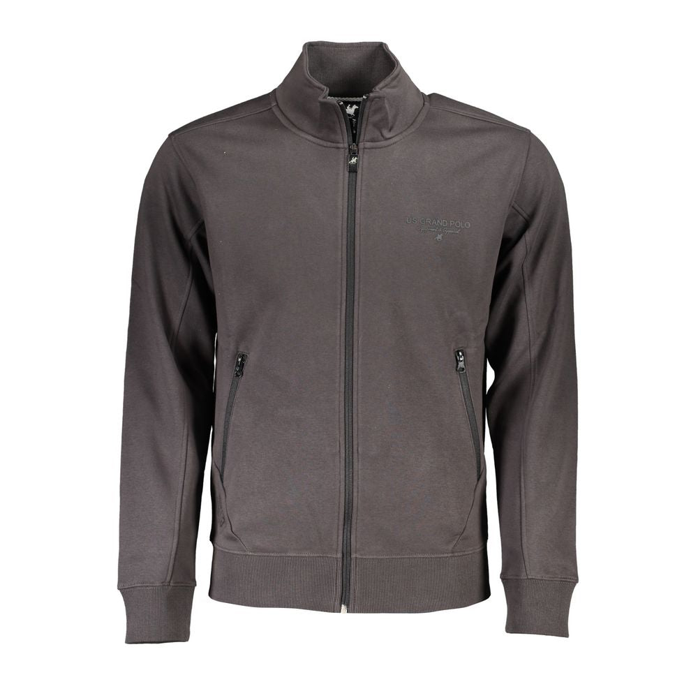 U.S. Grand Polo Brown Cotton Men Sweater -   -  U.S. Grand Polo.