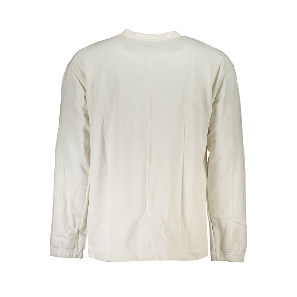 Calvin Klein White Cotton Men Sweater -   -  Calvin Klein.