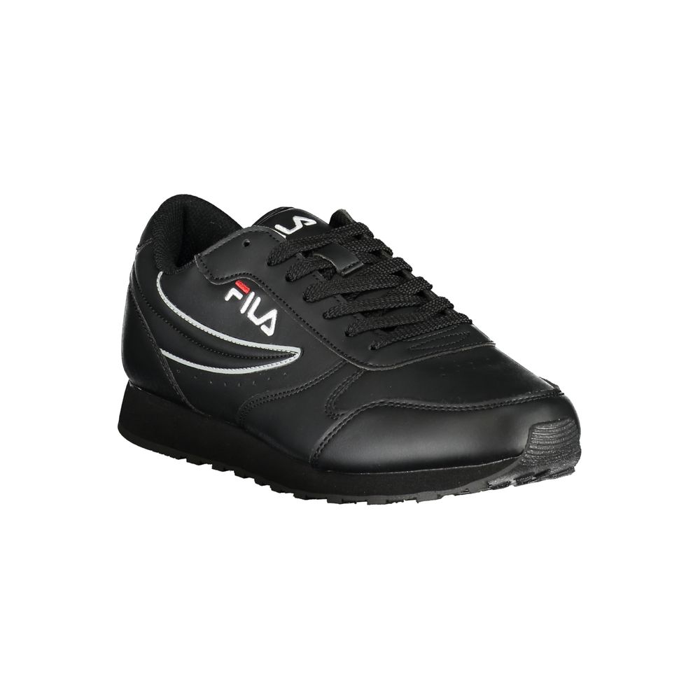 Fila Classic Laced Sports Sneakers with Contrast Details -   -  Fila.