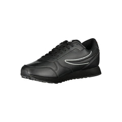 Fila Classic Laced Sports Sneakers with Contrast Details -   -  Fila.