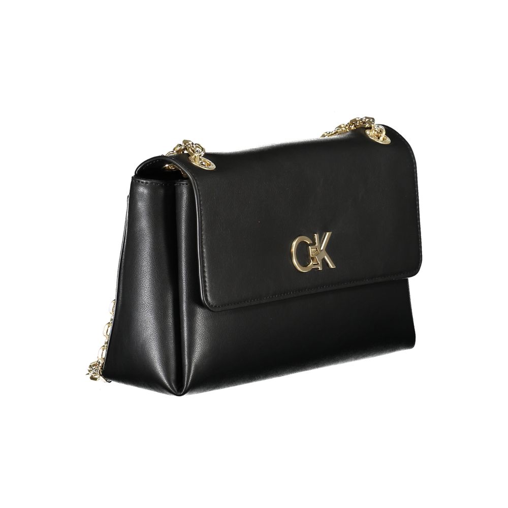 Calvin Klein Black Polyester Handbag -   -  Calvin Klein.