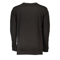 Cavalli Class Black Cotton Sweater -   -  Cavalli Class.