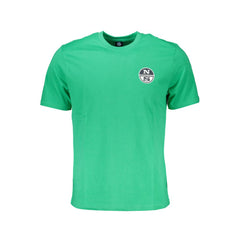 North Sails Green Cotton T-Shirt -   -  North Sails.