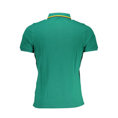 K-WAY Green Cotton Polo Shirt -   -  K-WAY.