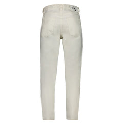 Calvin Klein White Cotton Jeans & Pant -   -  Calvin Klein.