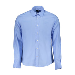 North Sails Light Blue Cotton Men Shirt -   -  North Sails.