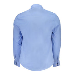 North Sails Light Blue Cotton Men Shirt -   -  North Sails.