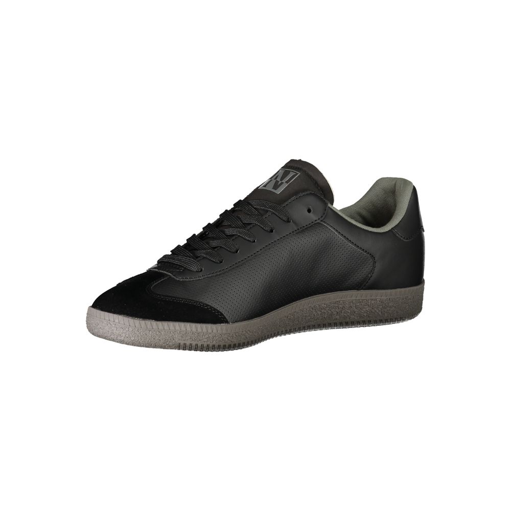 Napapijri Black Polyester Sneaker -   -  Napapijri.