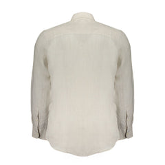 North Sails Beige Linen Shirt -   -  North Sails.