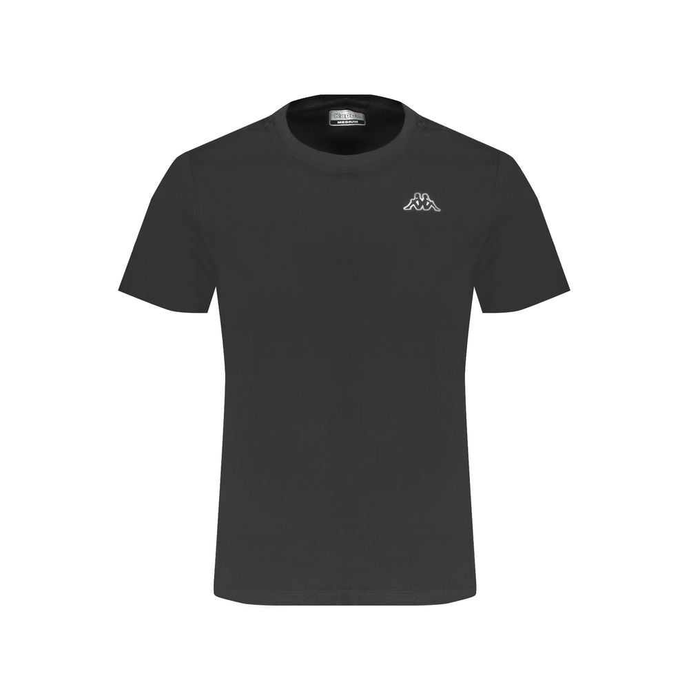 Kappa Black Cotton T-Shirt -   -  Kappa.