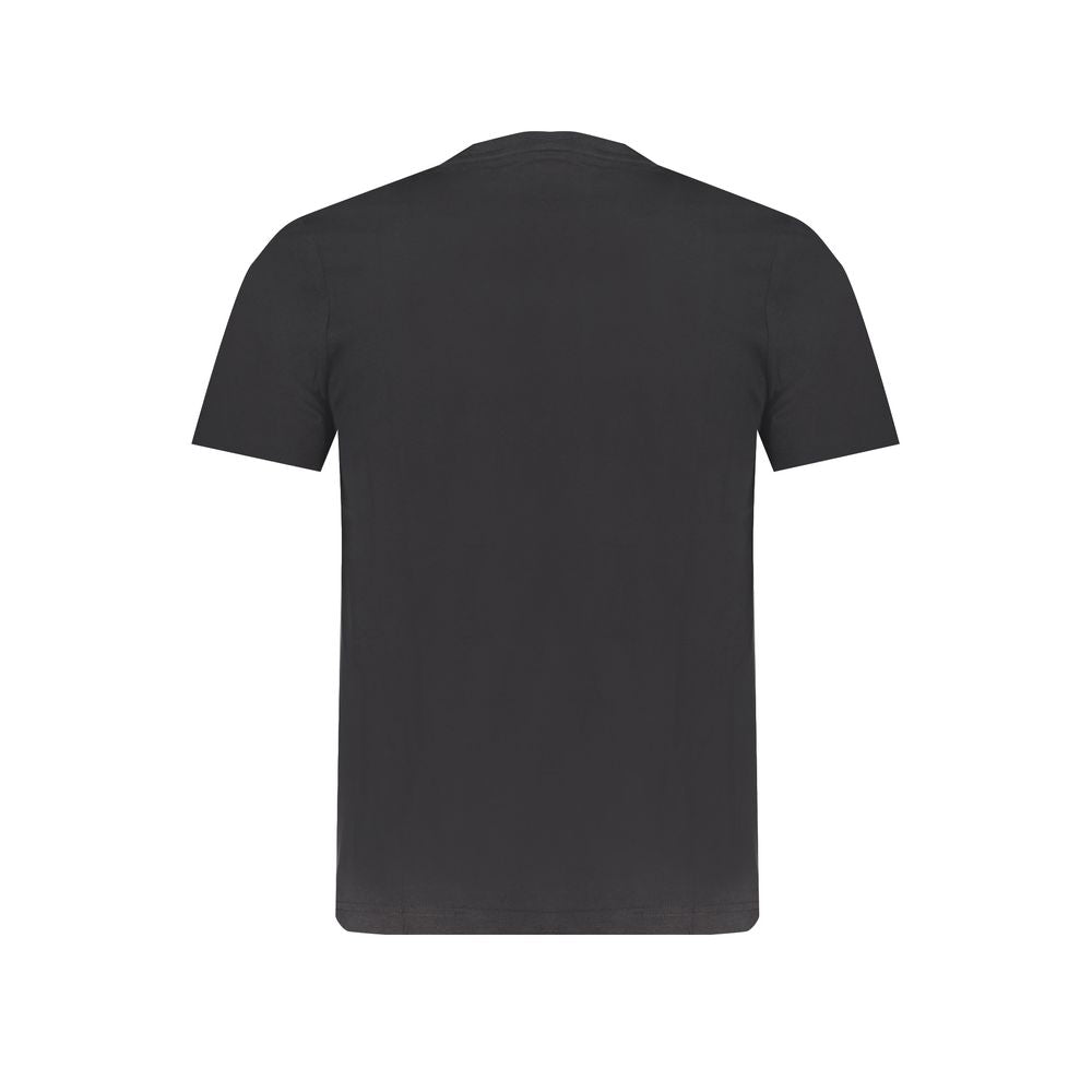 Kappa Black Cotton T-Shirt -   -  Kappa.