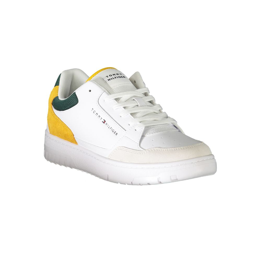 Tommy Hilfiger White Polyethylene Men Sneaker -   -  Tommy Hilfiger.