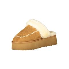 Laura Biagiotti Brown Polyester Women Sandal -   -  Laura Biagiotti.