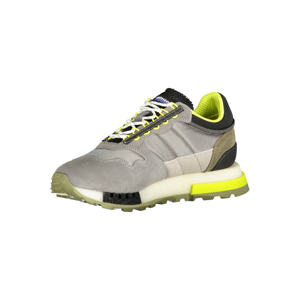 Blauer Gray Polyethylene Men Sneaker -   -  Blauer.