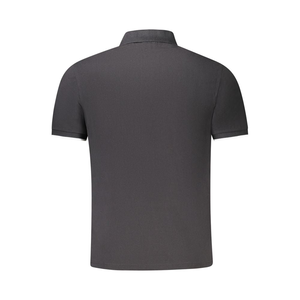 North Sails Black Cotton Men Polo Shirt -   -  North Sails.