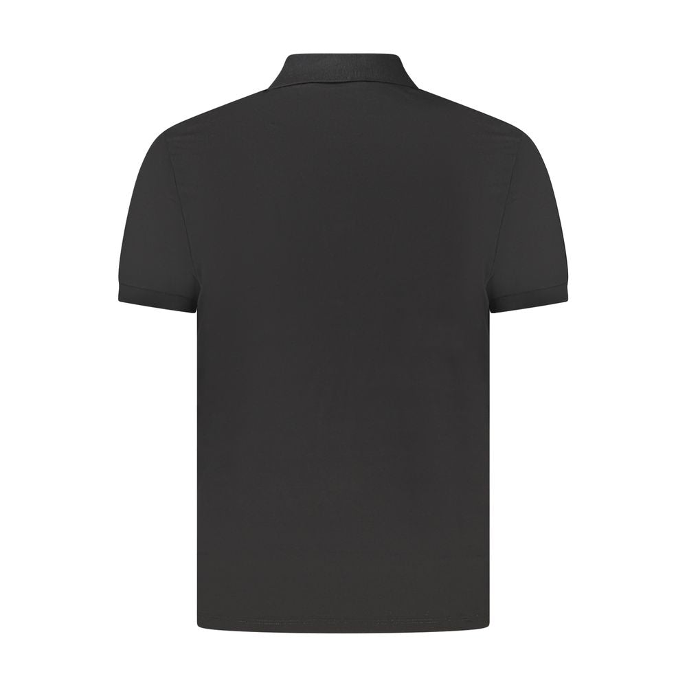 Calvin Klein Black Cotton Men Polo Shirt -   -  Calvin Klein.