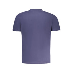 North Sails Blue Cotton Men T-Shirt -   -  North Sails.