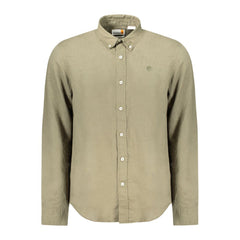 Timberland Green Cotton Shirt -   -  Timberland.
