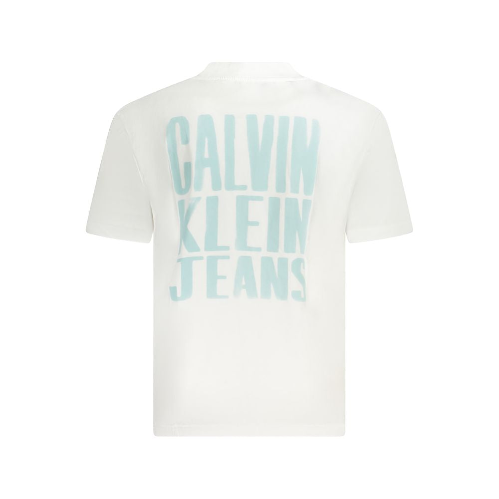 Calvin Klein White Cotton T-Shirt -   -  Calvin Klein.