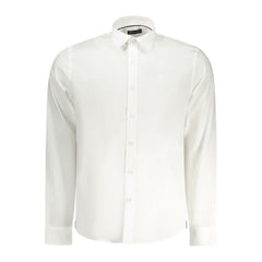 North Sails White Cotton Men Shirt -   -  North Sails.