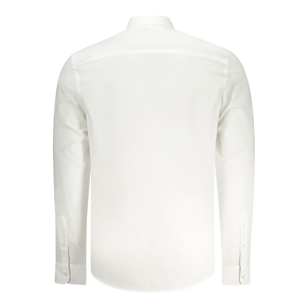 North Sails White Cotton Men Shirt -   -  North Sails.