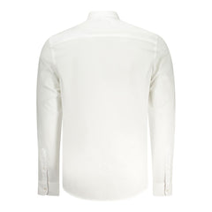 North Sails White Cotton Men Shirt -   -  North Sails.