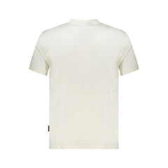 Napapijri White Cotton Men T-Shirt -   -  Napapijri.