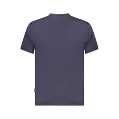 Napapijri Blue Organic Cotton Men T-Shirt -   -  Napapijri.