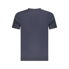 Cavalli Class Blue Cotton Men T-Shirt -   -  Cavalli Class.