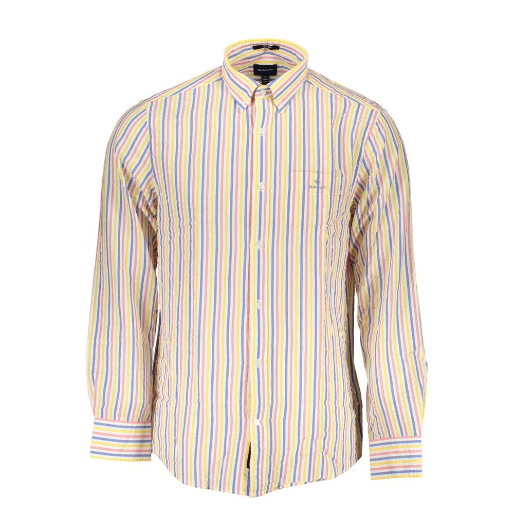 Gant White Cotton Men Shirt -   -  Gant.