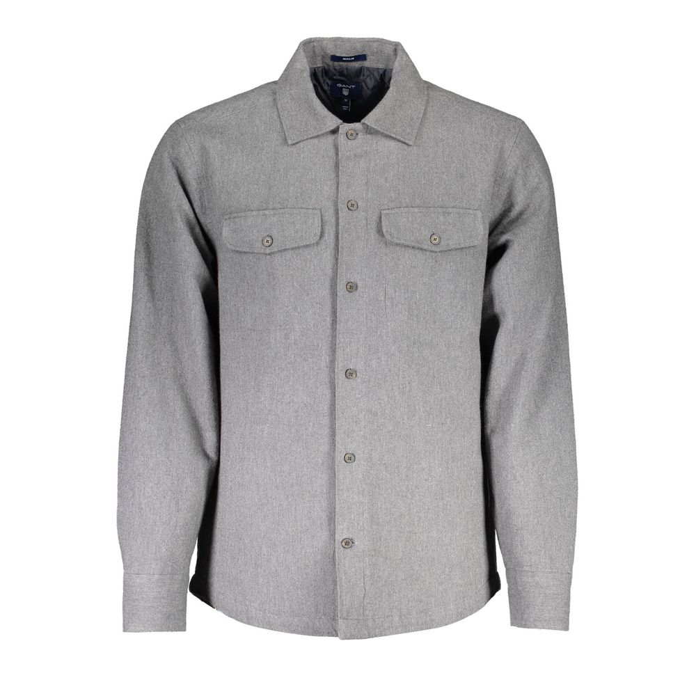 Gant Brown Cotton Men Shirt -   -  Gant.