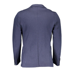 Gant Blue Cotton Men Jacket -   -  Gant.