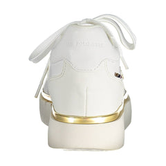 U.S. POLO ASSN. White Polyester Women Sneaker -   -  U.S. POLO ASSN..