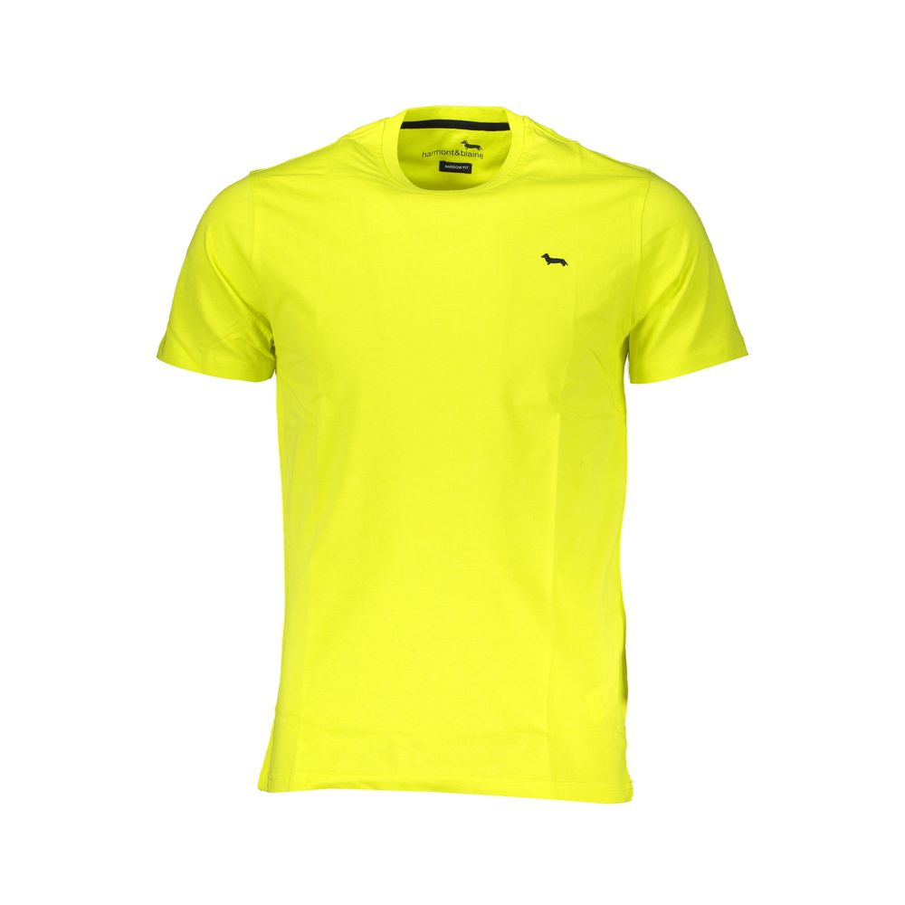 Harmont & Blaine Yellow Cotton T-Shirt -   -  Harmont & Blaine.